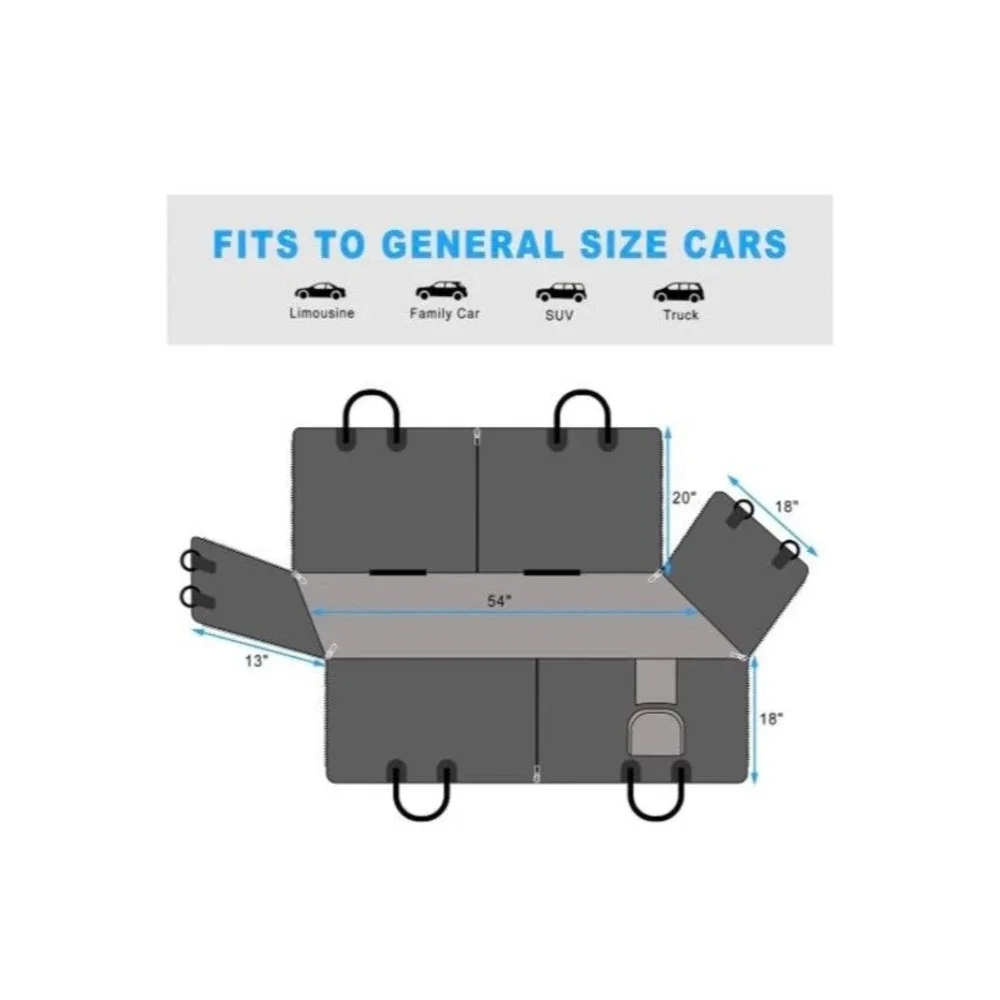 Dog Car Seat Cover Scratchproof